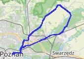 20 marca - mapa trasy gps - rower szosowy