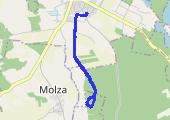 Trasa z dnia 2015-03-21 07:53 - mapa trasy gps - bieganie