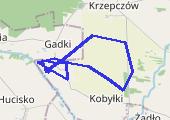 Trasa z dnia 2015-03-21 17:03 - mapa trasy gps - paralotnia