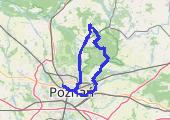 Witamy wiosnę - mapa trasy gps - rower szosowy