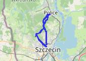 Trasa z dnia 2015-03-22 13:35 - mapa trasy gps - rower górski