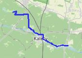 Trasa z dnia 2015-03-22 15:17 - mapa trasy gps - rower trekkingowy