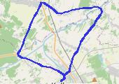 Trasa z dnia 2015-03-23 17:36 - mapa trasy gps - rower szosowy