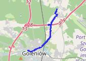 Trasa z dnia 2015-03-24 14:09 - mapa trasy gps - rower górski