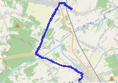 Trasa z dnia 2015-03-24 17:55 - mapa trasy gps - rower szosowy