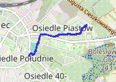 Trasa z dnia 2015-03-25 07:02 - mapa trasy gps - bieganie