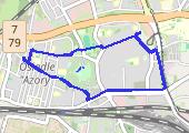kółko + 5 piętro - mapa trasy gps - marsz