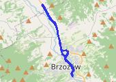 Trasa z dnia 2015-03-18 19:24 - mapa trasy gps - bieganie