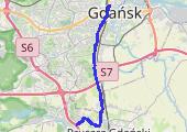Trasa z dnia 2015-03-25 17:57 - mapa trasy gps - rower górski