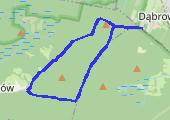 Trasa z dnia 2015-03-25 18:07 - mapa trasy gps - nordic walking
