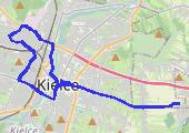 Trasa z dnia 2015-03-25 18:30 - mapa trasy gps - rower trekkingowy