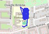 Trasa z dnia 2013-01-23 20:34 - mapa trasy gps - marsz