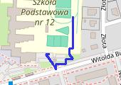 Trasa z dnia 2013-01-23 20:40 - mapa trasy gps - marsz