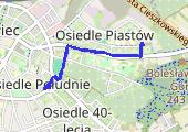 Trasa z dnia 2015-03-26 17:43 - mapa trasy gps - bieganie