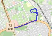 Trasa z dnia 2015-03-26 19:27 - mapa trasy gps - bieganie