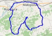 Trasa z dnia 2015-03-26 21:49 - mapa trasy gps - rower górski