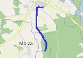 Trasa z dnia 2015-03-27 06:58 - mapa trasy gps - bieganie