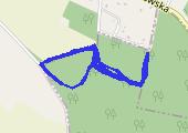 Trasa z dnia 2015-03-26 08:52 - mapa trasy gps - bieganie