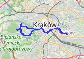 do Lasku Wol 2 - mapa trasy gps - rower górski