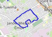 13.01.2015 15-25 - mapa trasy gps - marsz