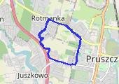 Trasa z dnia 2015-03-29 07:46 - mapa trasy gps - bieganie