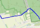 Trasa z dnia 2015-03-29 17:37 - mapa trasy gps - nordic walking