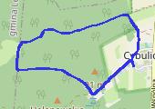 Trasa z dnia 2014-01-05 15:09 - mapa trasy gps - marsz