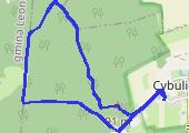 Trasa z dnia 2013-11-24 14:01 - mapa trasy gps - marsz