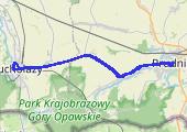 Prudnik 2015-03-30 11:03 - mapa trasy gps - rower trekkingowy