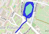 Trasa z dnia 2015-03-30 19:22 - mapa trasy gps - bieganie
