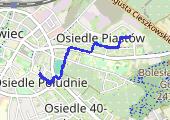 Trasa z dnia 2015-04-05 15:32 - mapa trasy gps - bieganie