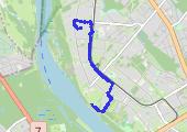 Trasa z dnia 2015-04-05 16:35 - mapa trasy gps - spacer