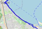 Trasa z dnia 2015-04-05 20:21 sopot - mapa trasy gps - marsz