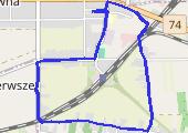 Trasa z dnia 2015-04-06 18:16 - mapa trasy gps - marsz
