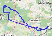 Trasa z dnia 2015-04-06 19:10 - mapa trasy gps - rower trekkingowy
