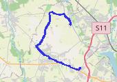 Trasa z dnia 2015-04-07 07:17 - mapa trasy gps - rower szosowy