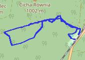 Trasa z dnia 2013-01-30 10:50 - mapa trasy gps - narty biegowe