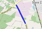 Trasa z dnia 2015-04-07 17:45 - mapa trasy gps - rolki
