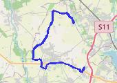 Trasa z dnia 2015-04-08 06:30 - mapa trasy gps - rower szosowy
