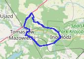 Trasa z dnia 2015-04-08 12:42 - mapa trasy gps - rower szosowy