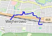 Trasa z dnia 2015-04-08 17:53 - mapa trasy gps - spacer