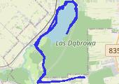 Trasa z dnia 2015-04-09 19:45 - mapa trasy gps - rower górski