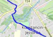 Trasa z dnia 2015-04-06 10:05 - mapa trasy gps - bieganie