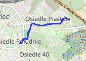 Trasa z dnia 2015-04-10 06:08 - mapa trasy gps - bieganie