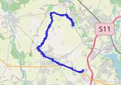 Trasa z dnia 2015-04-10 07:14 - mapa trasy gps - rower szosowy