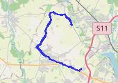 Trasa z dnia 2015-04-10 17:11 - mapa trasy gps - rower szosowy