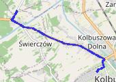 Trasa z dnia 2015-04-10 17:32 - mapa trasy gps - rower szosowy