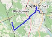 Trasa z dnia 2014-09-03 20:53 - mapa trasy gps - samochód