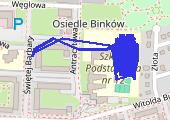 Trasa z dnia 2013-02-01 20:05 - mapa trasy gps - marsz