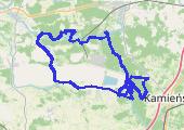 Trasa z dnia 2015-04-11 18:33 - mapa trasy gps - rower trekkingowy